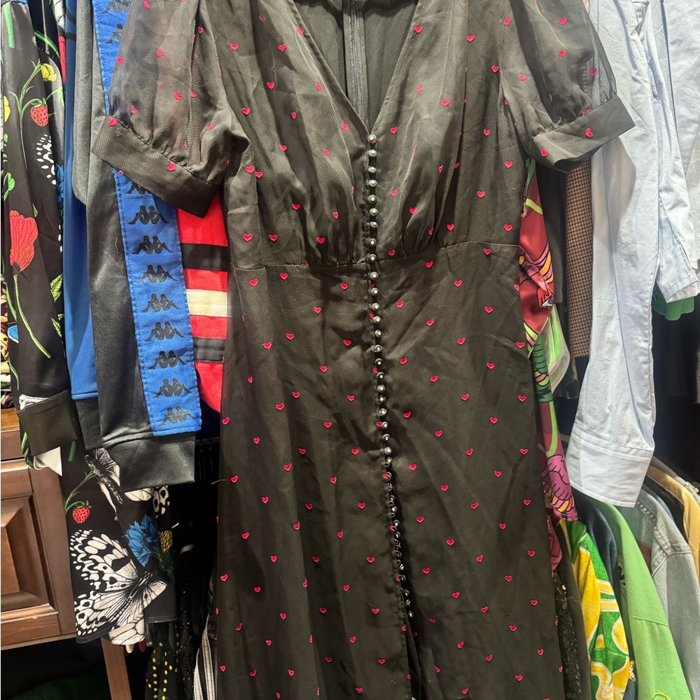 The Koopes heart midi dress